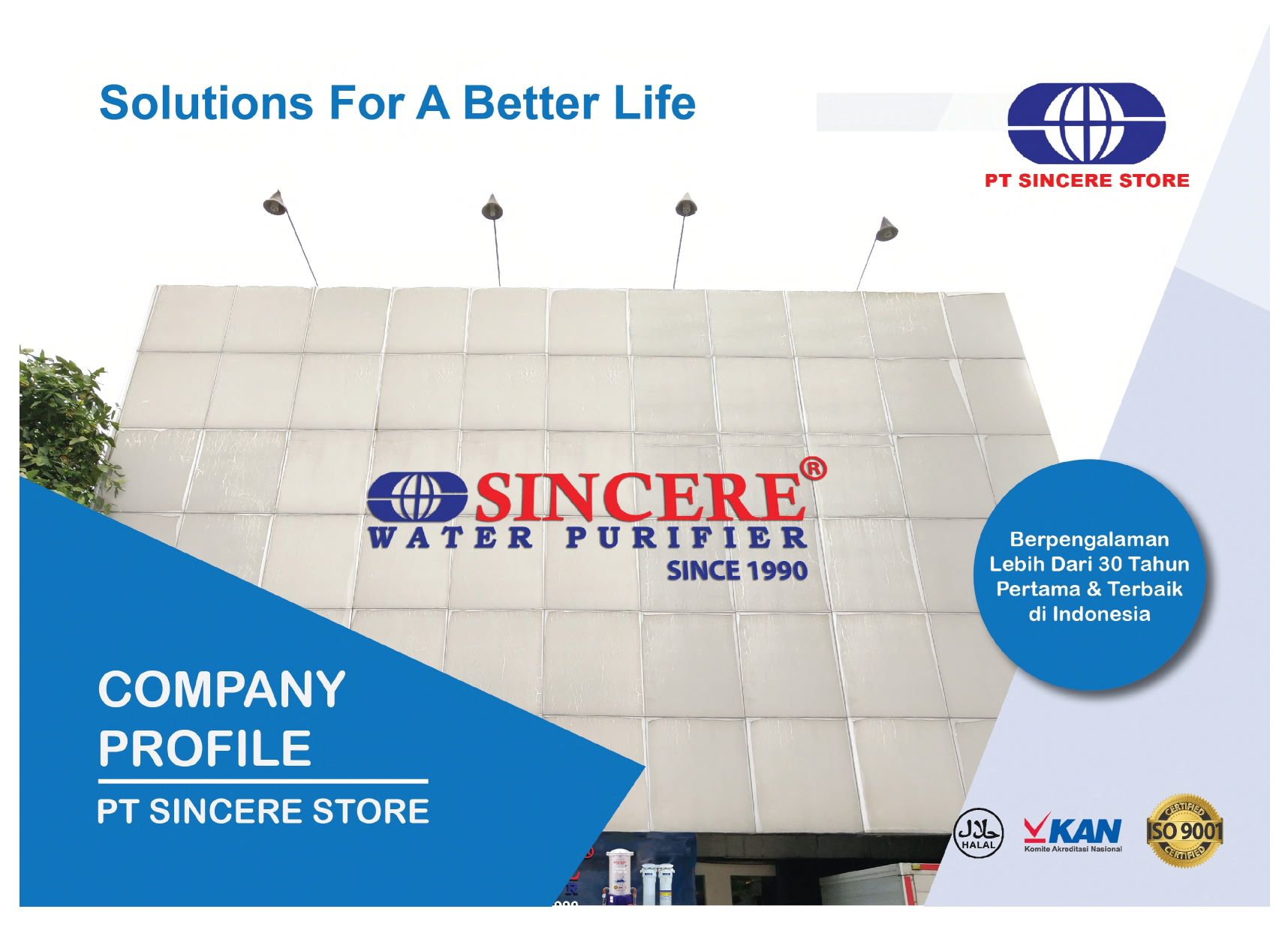 sincere water pufier company profile